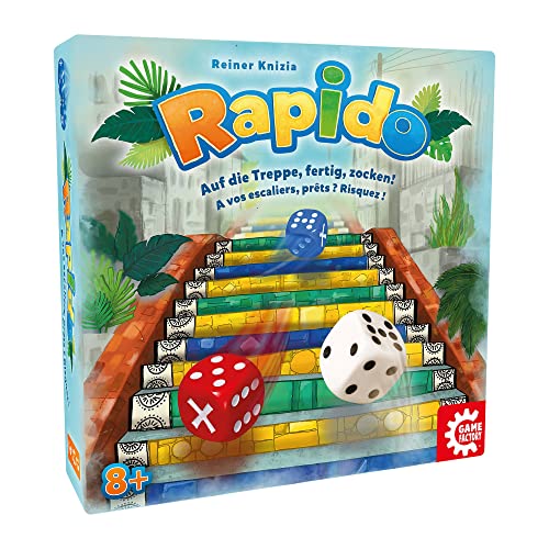 Game Factory 646291 Rapido, aufregendes Würfelspiel für alle Generationen, ab...
