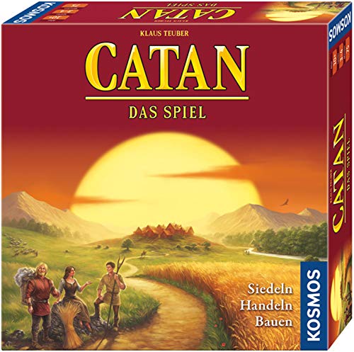 KOSMOS 693602 Catan - Das Spiel, Basisspiel Siedler von Catan, Strategiespiel...