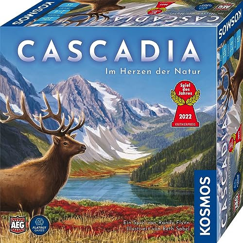 Kosmos 682590 Cascadia – Im Herzen der Natur, Spiel des Jahres 2022,...